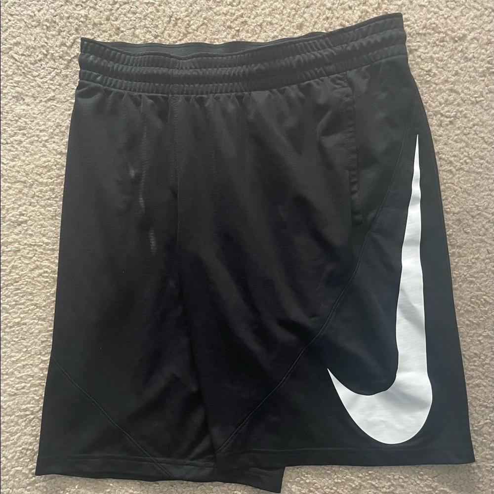 Nike Swoosh Logo Print Shorts